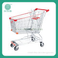 Asian Supermarket Shopping Trolleys with Rubber Casters (JS-TNT16)